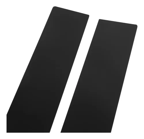 Calcomanías Para Puertas Y Ventanas, 6 Unidades, Para Pilares De Coche, Policarbonato, Espejo Brillante