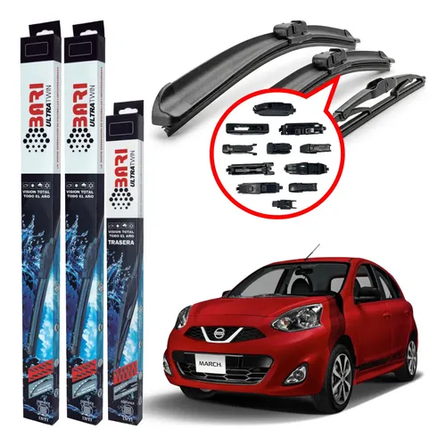 Escobillas Limpiaparabrisas Nissan March 2012/2019