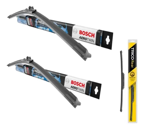 Kit 3 Escobillas Bosch Aerotwin Plus Audi A1 (8×1) 2010/18
