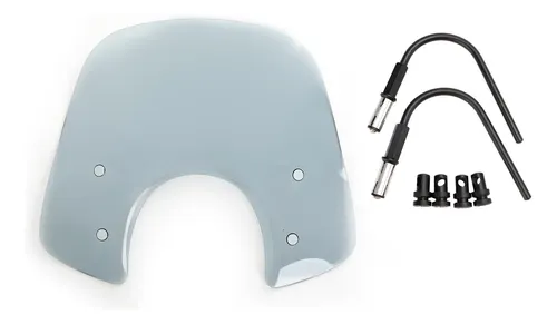 Parabrisas Vespa Lx50 B125 150 Gt200 Gts300 Gris Oscuro