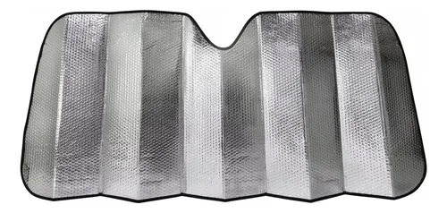 Cortina Parasol Plegable Metalizada Auto Parabrisas 150cm X5