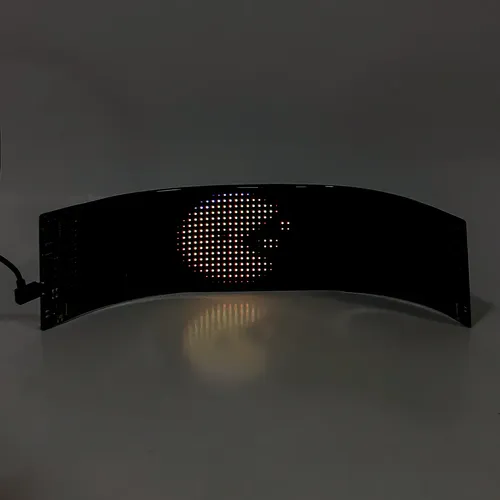 Panel Letrero Led Ojos Auto Parabrisas Luneta Usb App