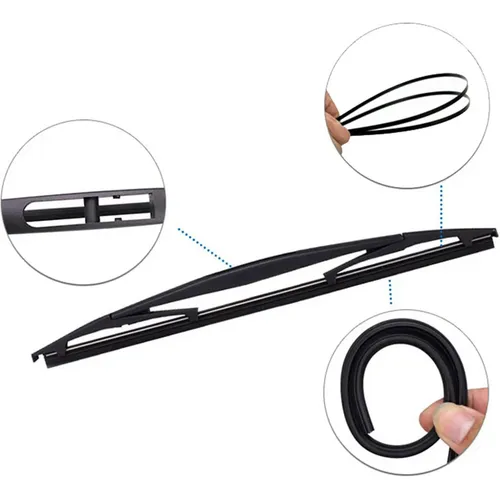 Compatible Limpiaparabrisas Trasero Kit Para Honda Agygi