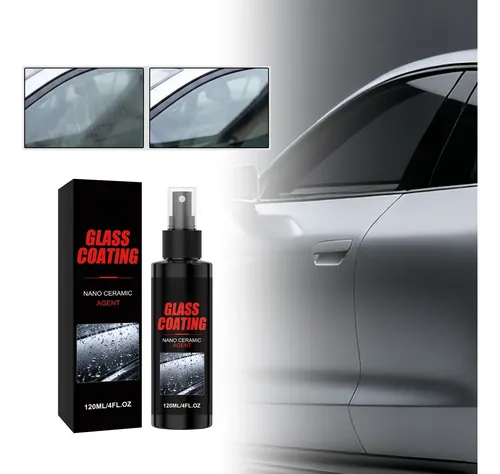 Limpiador De Cristales De Coche De 120 Ml, Agente De !