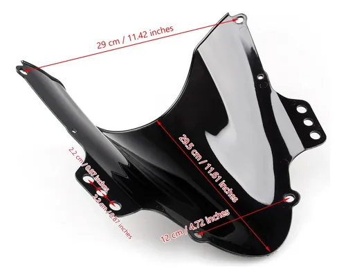 Burbuja De Parabrisas Suzuki Gsxr 1000 2005-2006 Iridio