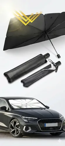Parasol Parabrisas Brella Shield Plegable Protección Uv