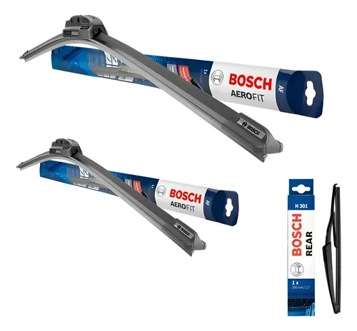 Kit X 3 Escobillas Aerofit Bosch Vw Crossfox/fox 2013 Al 16