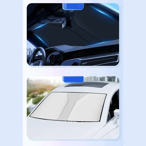 Pára-brisa Térmico Para Coche, Revestido En Argentón