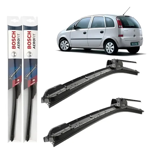 Escobillas Limpiaparabrisas Aerofit Bosch Chevrolet Meriva