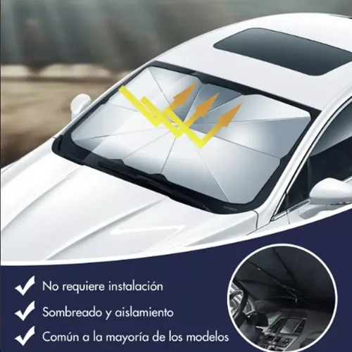 Parasol Paraguas Para Parabrisas De Auto Con Estuche