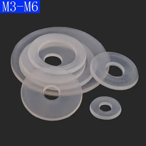Arandelas M3 M3.5, Transparentes, Lisas, M5, Planas, M6