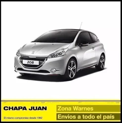 Juego Kit Escobillas Peugeot 208 2013 2014 2015