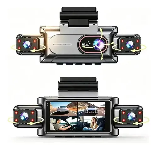 For Cámara De Tablero Para Coche Con Visión Nocturna 4