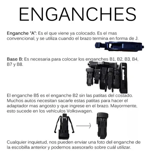 Kit De 3 Escobillas Vw Fox 2003 2004 2005 2006 2007