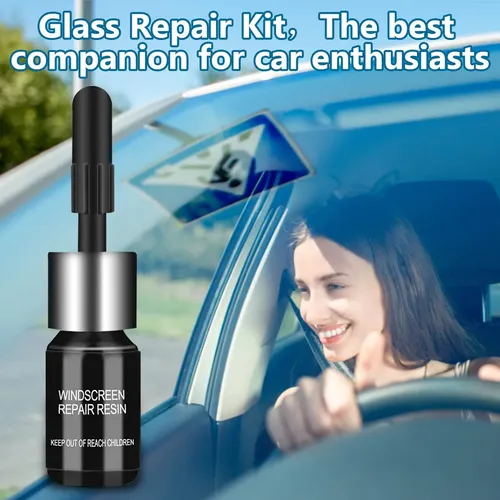 Kit Reparacion Grietas Parabrisas 2 Botellas Nano Liquido –