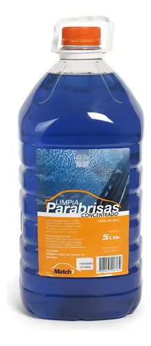 Liquido Limpiaparabrisas Concentrado 5l Auto Biodegradable