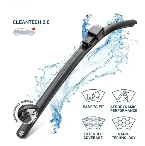 Kit 2 Escobillas Delantera Vw Fox Crossfox 2005 2012 2015