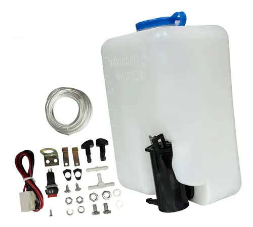 Kit Genérico De Bomba De Limpiaparabrisas Para Coche De 12