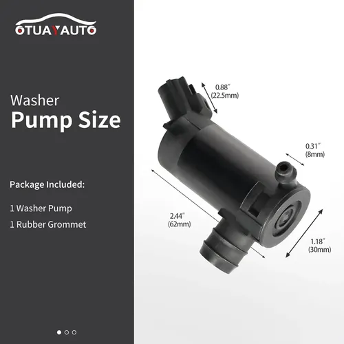 Windshield Washer Pump Replacement For Ford F150/250/350 Sup