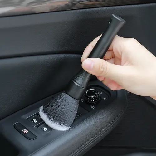 Cepillo Para Polvo De Coche, Herramienta De Limpieza Interior, Aire Acondicionado