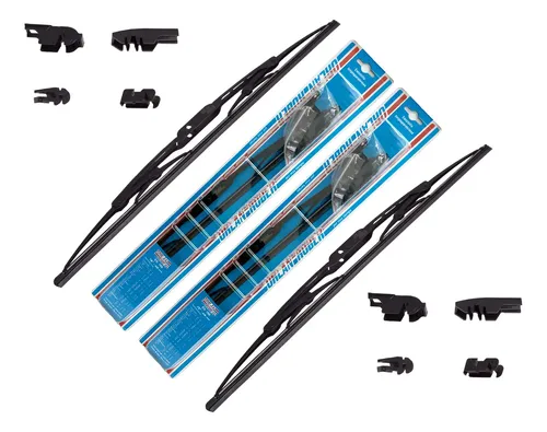 Kit X2 Escobillas Parabrisas 16” Para Vw Gacel Gol Kombi