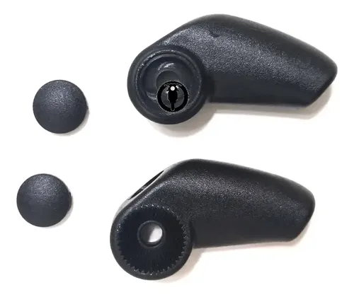 2 Codos Soporte De Nylon Pararbrisas Motos Elmotociclista