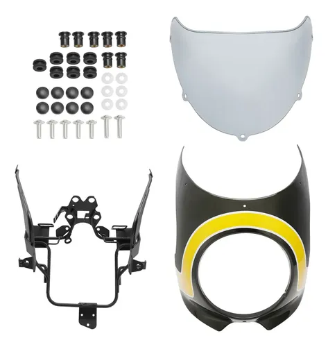 Parabrisas Con Tapa De Faro Para Kawasaki Z900rs 2018-23