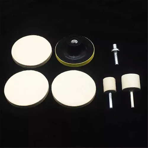 A A Kit Práctico For Pulir Parabrisas De Coche Eli 7 Parts