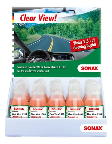 Sonax Limpia Vidrio Concentrado 1:100 Sapito Limpiaparabrisa