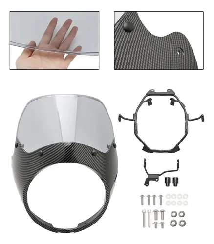 Cubierta De Faro Y Parabrisas Para Honda Gb 350 S
