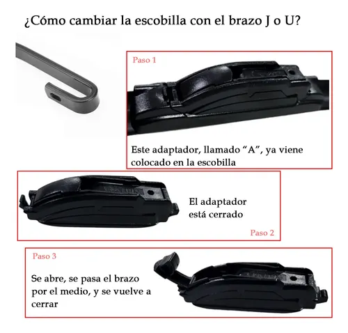 Kit 2 Escobillas Delanteras Flex Goma Vw Fox 2003 Al 2021
