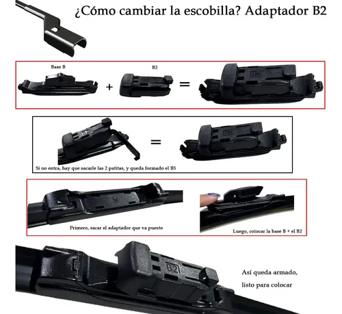Kit 2 Escobillas Delanteras Flex Goma Vw Sharan 2000-2011
