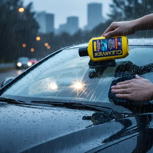 Anti Lluvia Para Parabrisas Y Vidrios X 103ml. Marca Abro