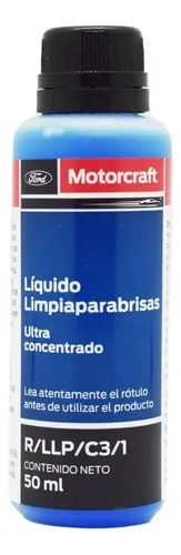 Liquido Limpiaparabrisas Ultra Concentrado 50ml Motorcraft