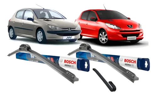 Escobillas Bosch Aerofit De Peugeot 207 Compact 1.4 Nafta