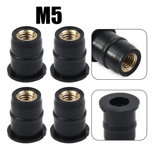 Tuercas Parabrisas 4pcs Universales  Para Moto