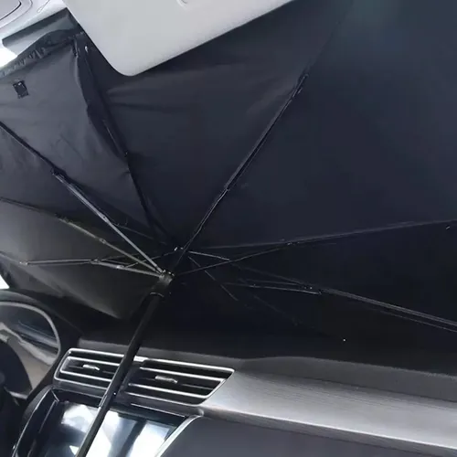 Paragua Cortina Parasol Plegable Metalizada Parabrisas Auto