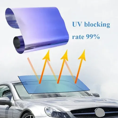 1pcs Vinilo Para Auto Cambio Lámina Parabrisas