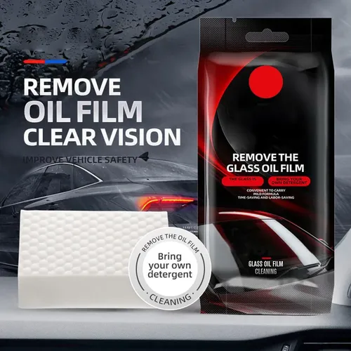 Aceite De Esponja Para Quitar Cristales De Coche, Limpiapara
