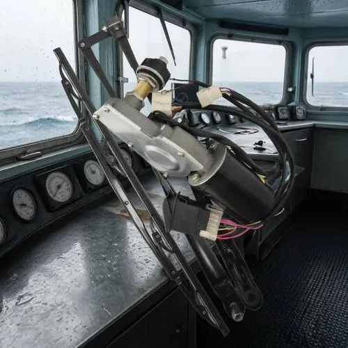 Marine Windshield Wiper Assembly Wired Boat Wiper Assembly