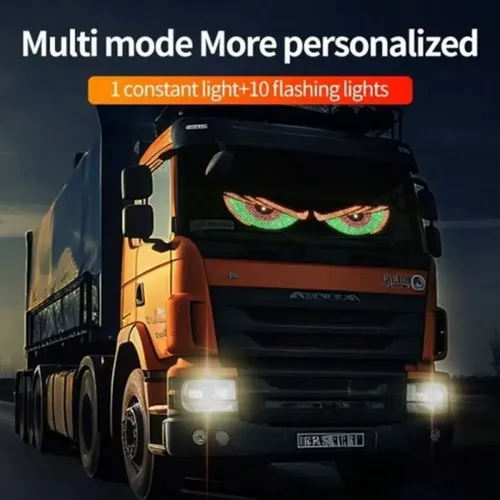 Luz Led Decorativa For Parabrisas De Coche Devil’s Eye
