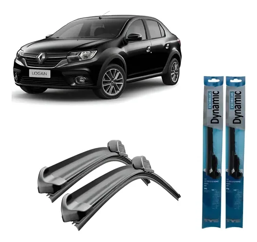 Juego Escobillas Renault Logan 1.6 2019 2020 2021 Expression