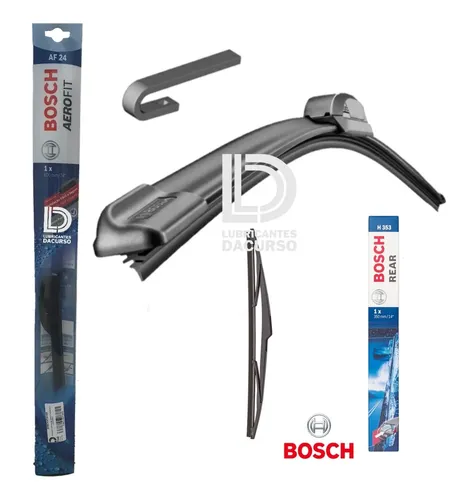 Escobillas X2 Limpiaparabrisas Bosch Aerofit Renault Kwid