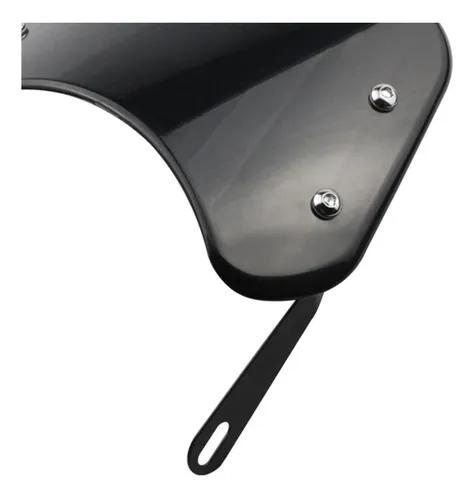 Deflector De Viento Universal Para Moto, Color Negro