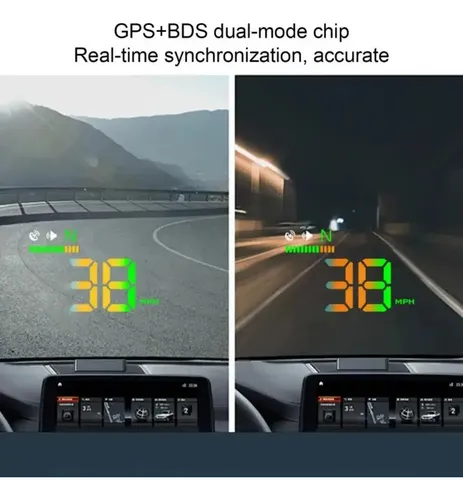 Proyector De Velocímetro Digital Para Parabrisas