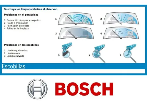 Escobillas Bosch Ford Mondeo 1994-2007