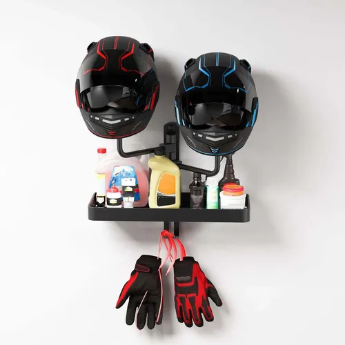 Soporte Para Casco, Montaje En Pared, Expositor Con Forma De