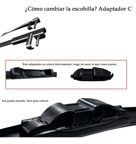 Kit De 3 Escobillas Ford Focus 2 2004 2005 2006 2007 2008