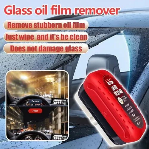 Película De Aceite Para Limpieza Automática De Vidrios, Remo