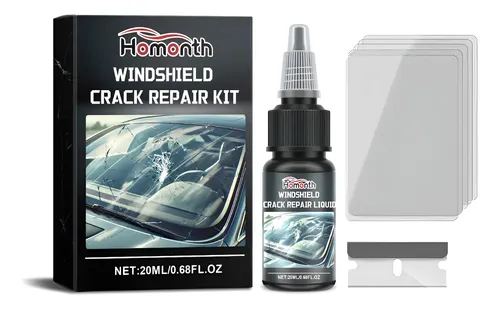 Kit Líquido De Reparación De Grietas En El Parabrisas